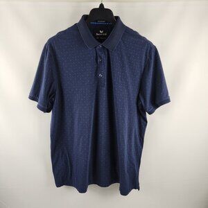 Buttercloth Shirt Mens 2XL Blue Regular Fit Icy Cotton S/S Polo